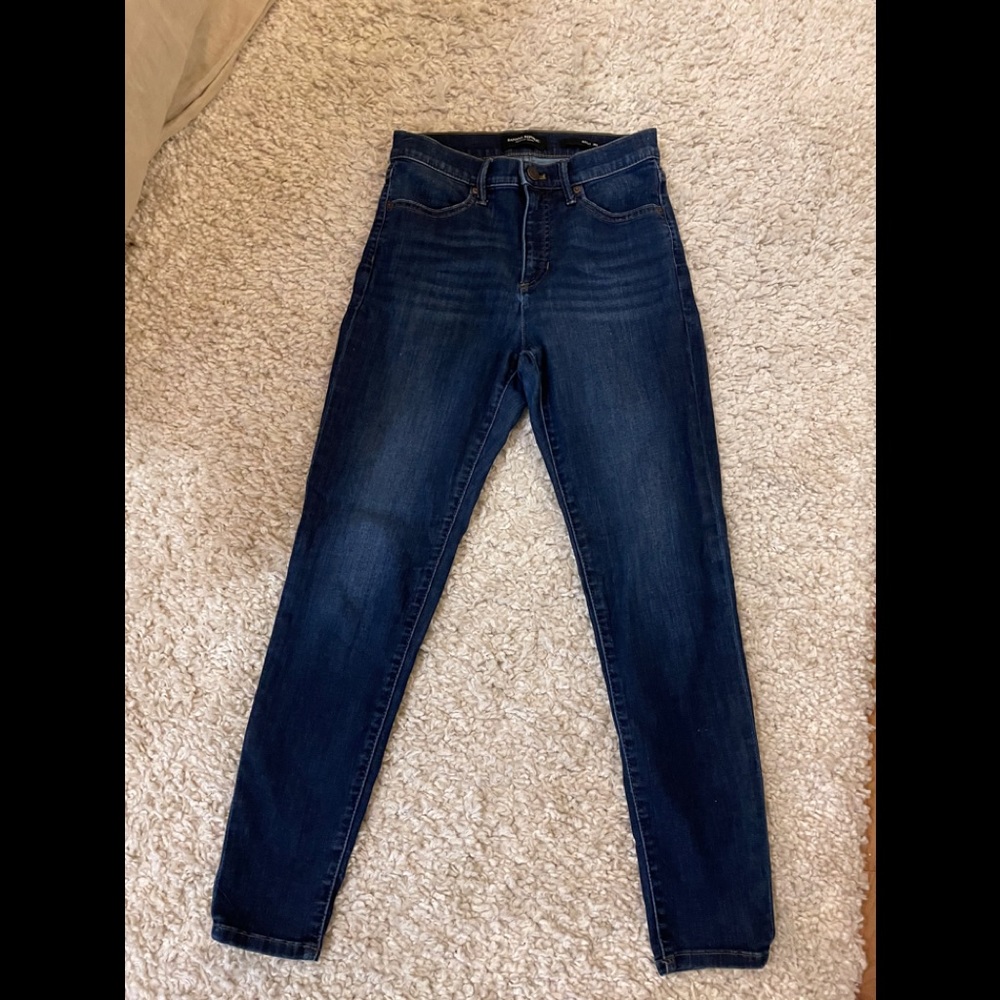 Banana republic skinny ankle jeans sz 2 26 short